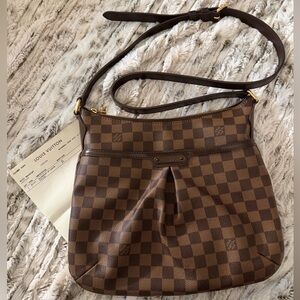 ⭐️Louis Vuitton Bloomsbury PM Damier Ebene Crossbody Bag